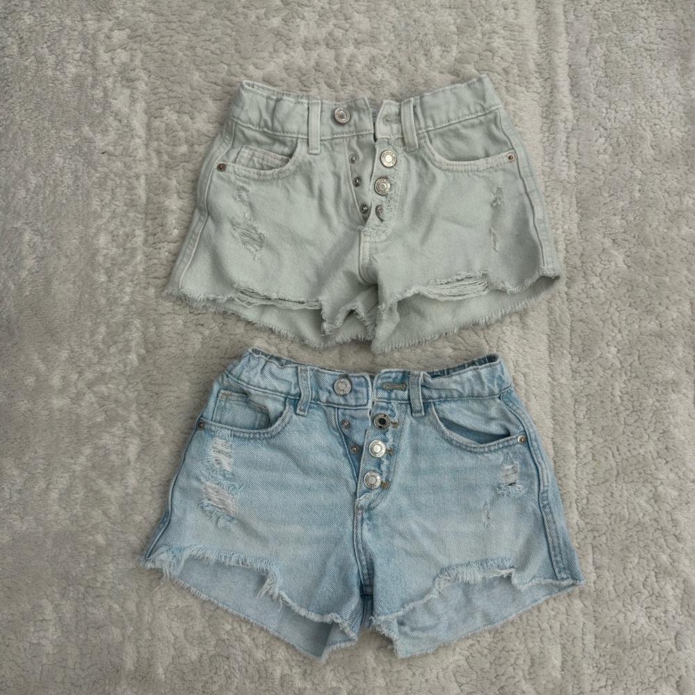 Zara girl shorts bundle
